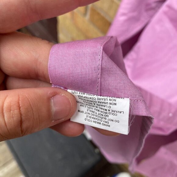 Vintage 100% Cotton Gucci Dress Shirt Pink Size 42 / 16.5 - Picture 6 of 11